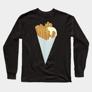 Belgian Fries with Mayonaise Long Sleeve T-Shirt